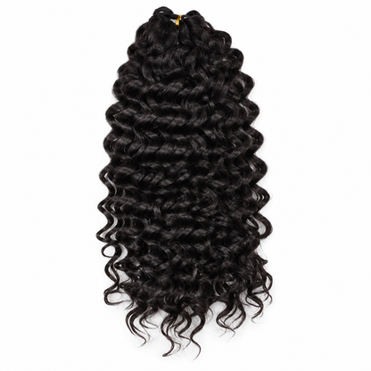 Kuknus Baby Beach Curl Bulk Synthetic Braiding Hair
