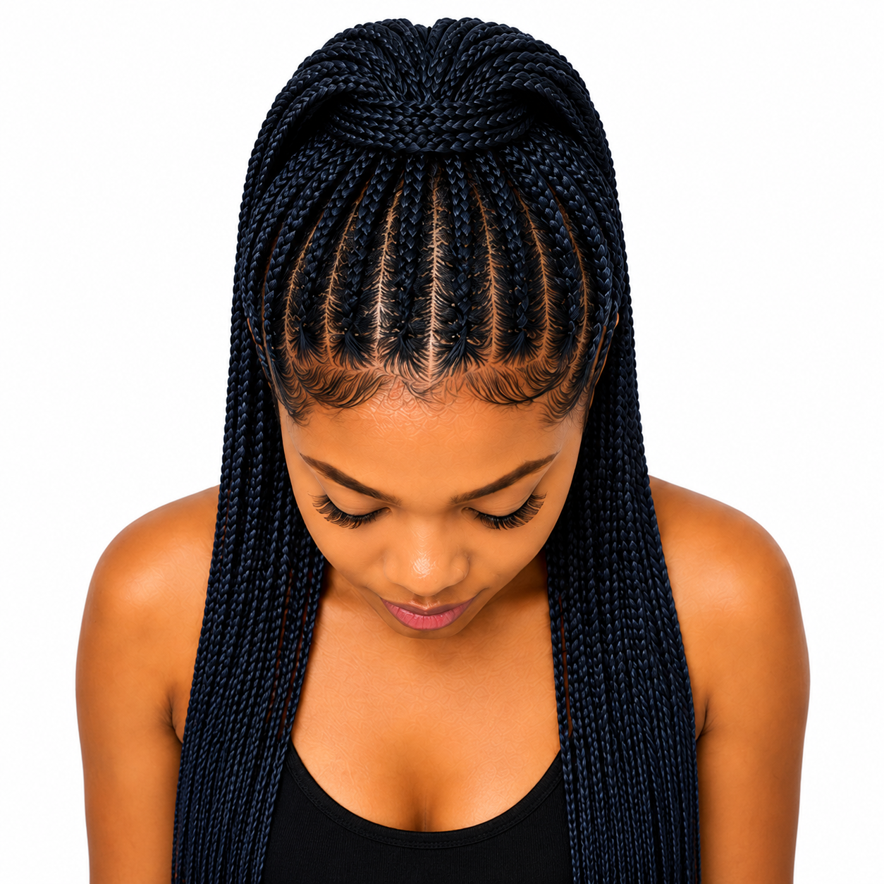 X-Pression Pre-Stretched Braiding Hair 2X Pack, 24"