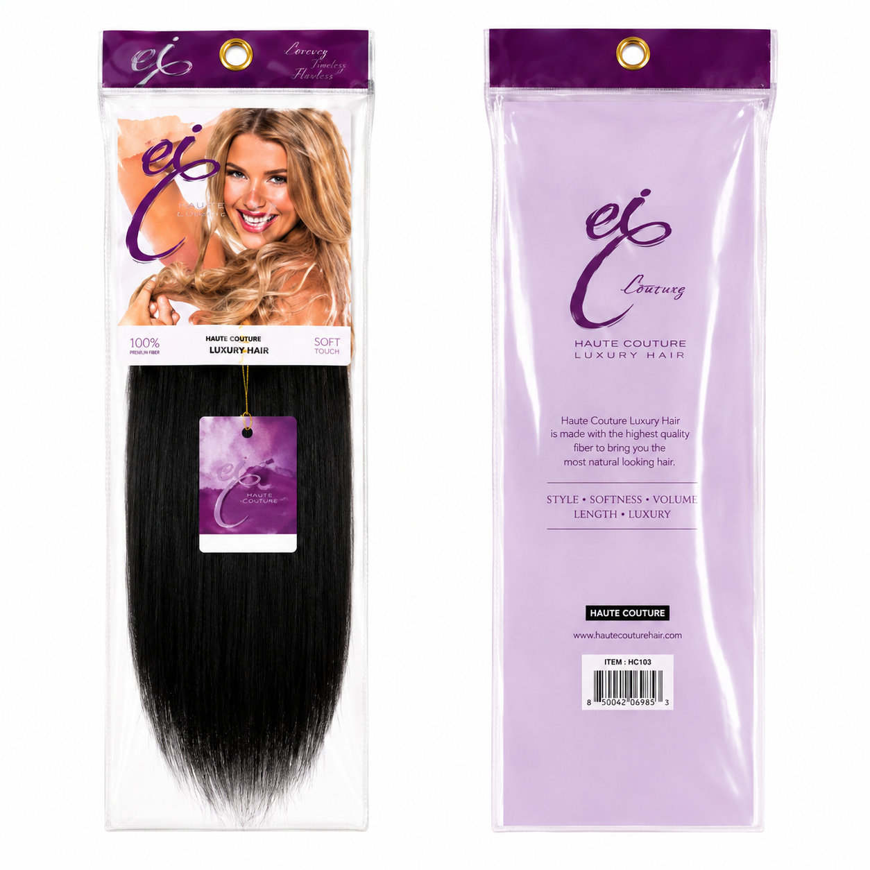 Ei Luxury 100% Unprocessed Virgin human hair Clip-in