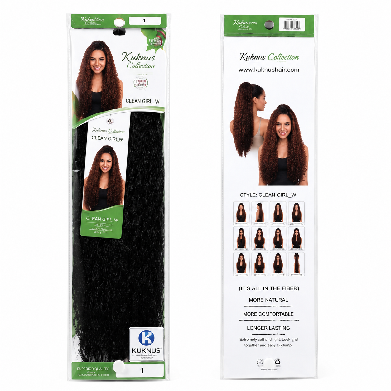 Kuknus Ponytail Style Cuban Girl 30&