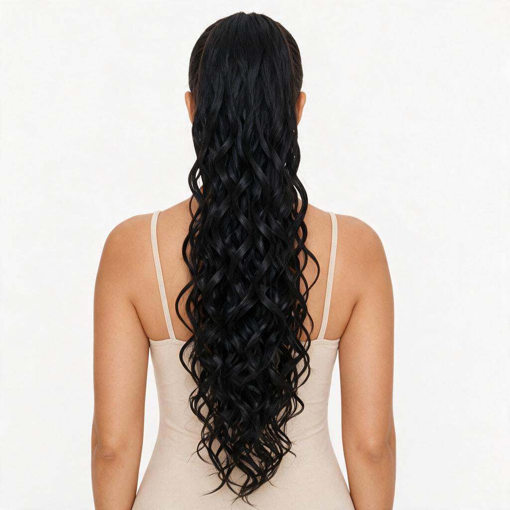Kuknus Synthetic Jersey Girl Ponytail 26"