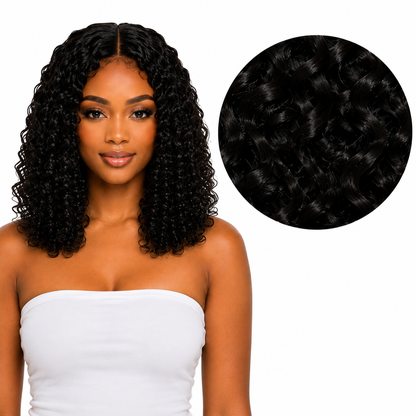 Ei Brazilian 100% Unprocessed Virgin Human Hair Style: Jerry Curl (Natural Color)