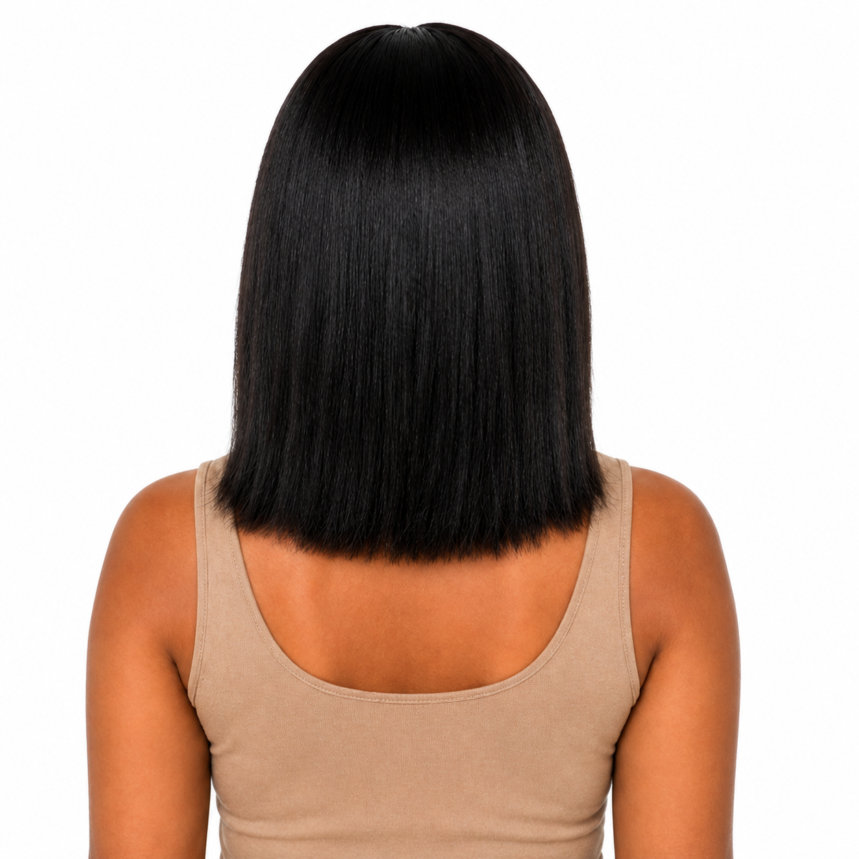 Ei Brazilian 100% Unprocessed Virgin Brazilian Human Hair Extension Straight Natural