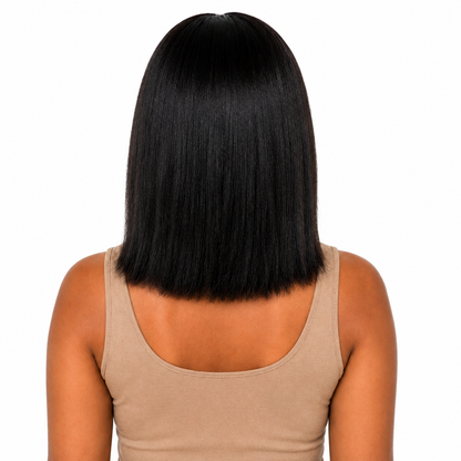 Ei Brazilian 100% Unprocessed Virgin Brazilian Human Hair Extension Straight Natural