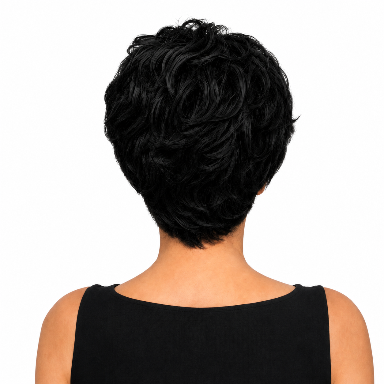 Kuknus Javeeria -  Premium Synthetic Short Curly wig