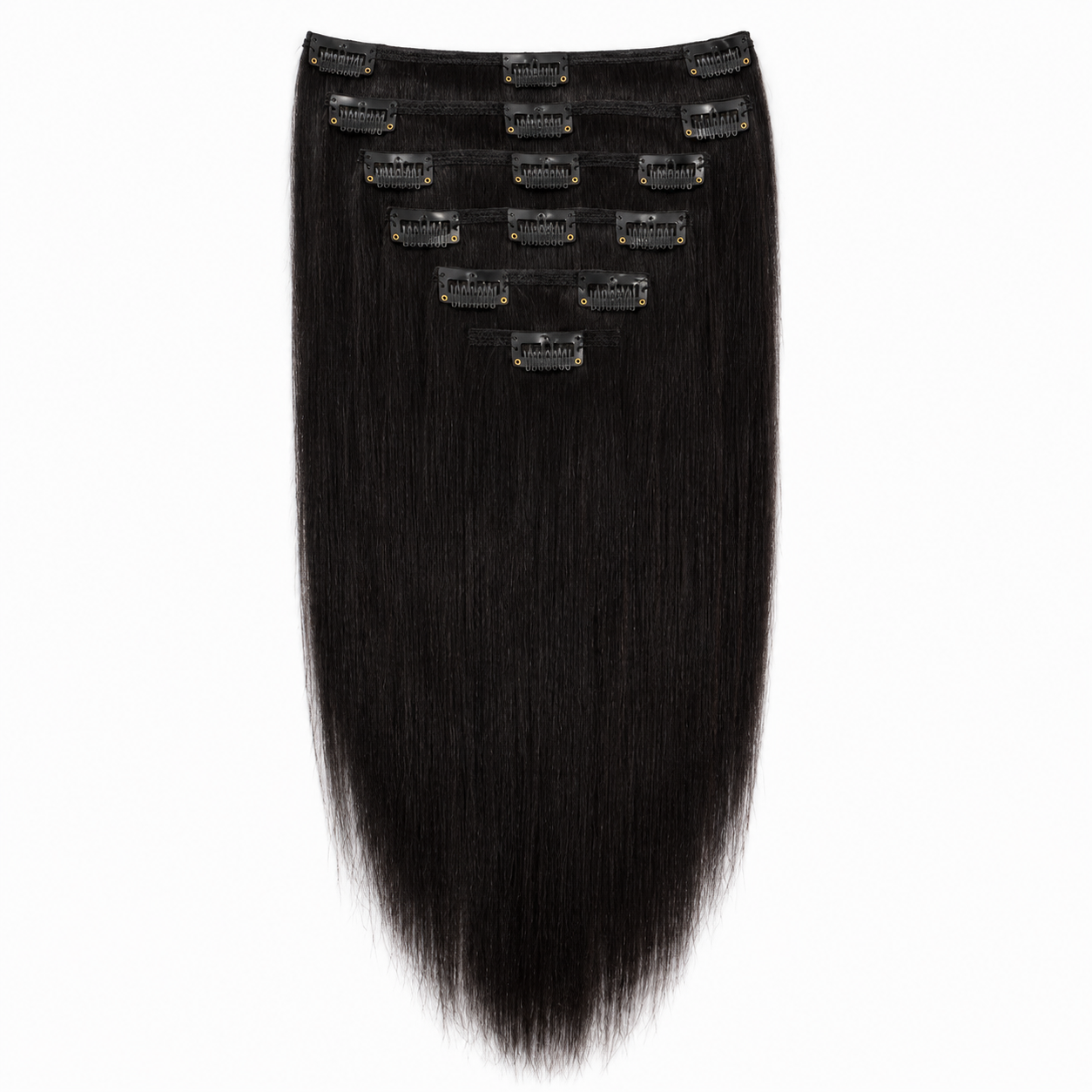 Sleek Fashion Idol 101 Synthetic Clip-In Hair Extensions 18"