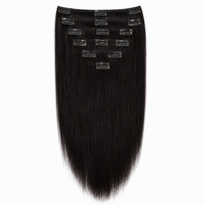 Sleek Fashion Idol 101 Synthetic Clip-In Hair Extensions 18"
