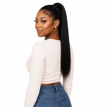Darbro Doja Synthetic Yaki Style Ponytail 22&
