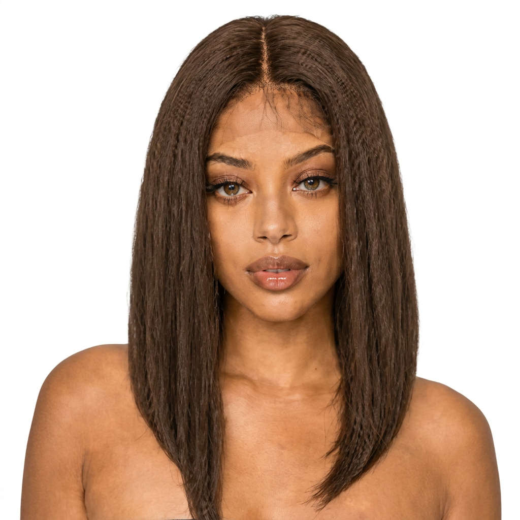 Kuknus Zeemal - Synthetic Lace Front wig with Natural baby Hairline