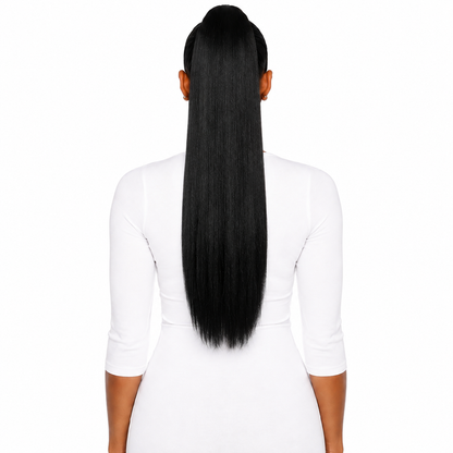 Kuknus Synthetic English Girl Ponytail 22"