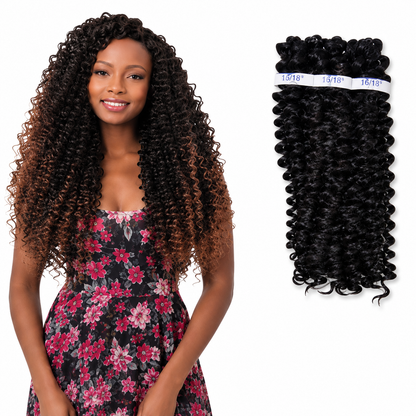 Darbro Doja 3X Shirley Curl Bulk Hair Extensions