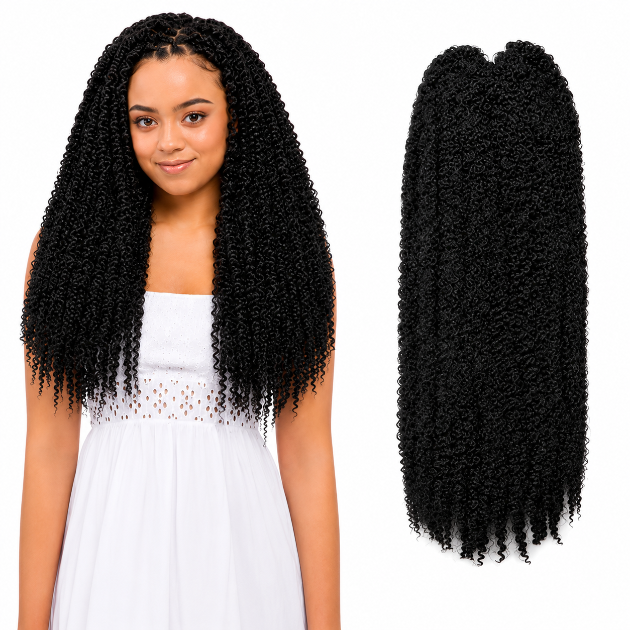 Kuknus Marley Synthetic Bulk Braids 20"