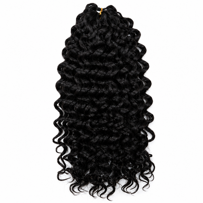 Kuknus Baby Beach Curl Bulk Synthetic Braiding Hair