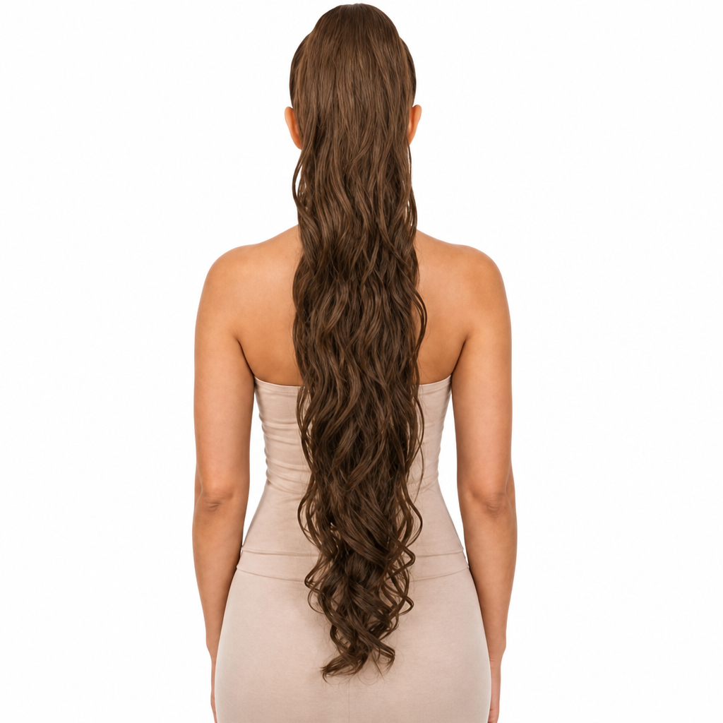 Kuknus Synthetic Brixton Girl Ponytail 30"