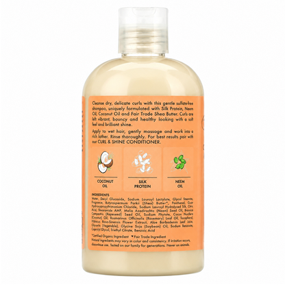 Shea Moisture Coconut &amp; Hibiscus Curl &amp; Shine Shampoo and Conditioner Pack