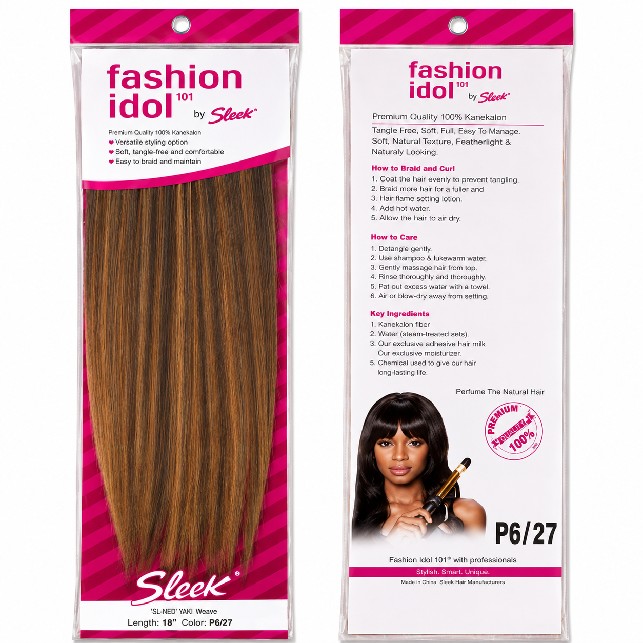 Sleek Fashion Idol 101 Weave Hair Extensions 16
