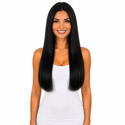 Ei Luxury 100% Human Hair 7 Pcs Clip-in Extensions 22"