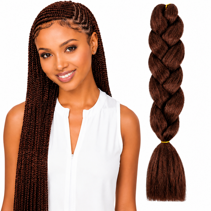 X-Pression Ultra Braids Non-Stretched Kanekalon Braiding Hair 82"
