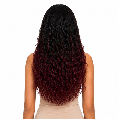Kuknus Dumba2 - Synthetic Lace Front Wig with Natural Baby Hairline