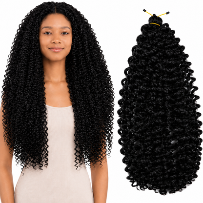 Kuknus Baby Water Bulk Synthetic Braiding Hair