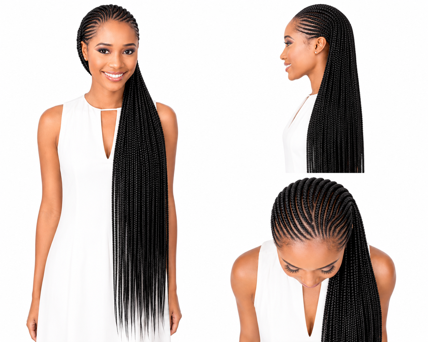 X-Pression Non-Stretched Synthetic Braids 82"
