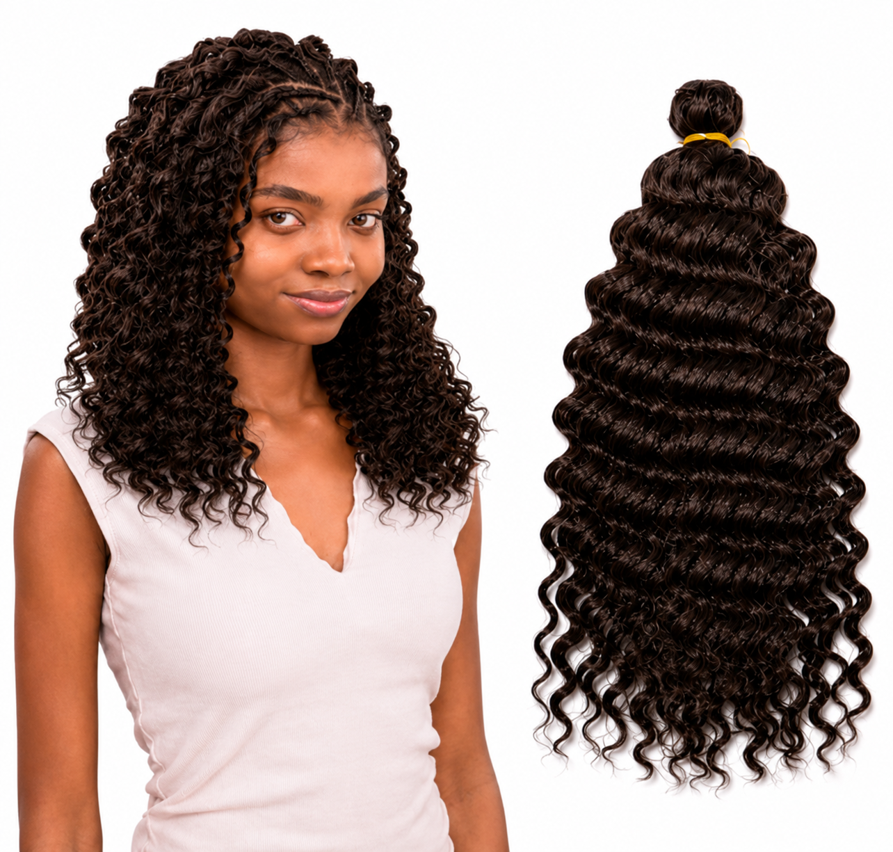 Kuknus Synthetic Baby Deep Twist Bulk 14"
