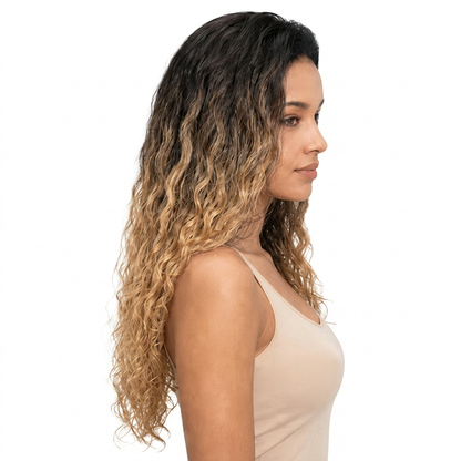Kuknus Dumba2 - Synthetic Lace Front Wig with Natural Baby Hairline