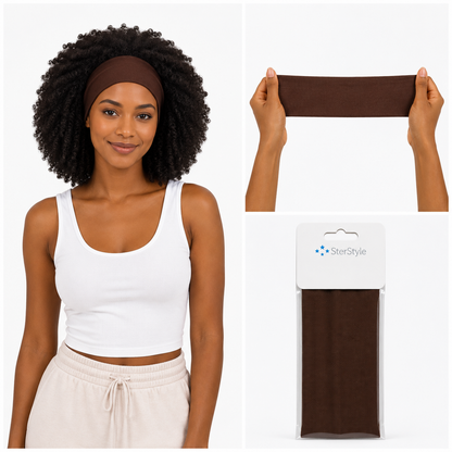 Wide Elastic Stretch Headband for Hair &amp; Wigs