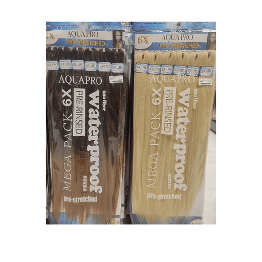 Aquapro 6X Pre-Stretched Waterproof Braid Hair 28 inches - Beauty and Hair Supply