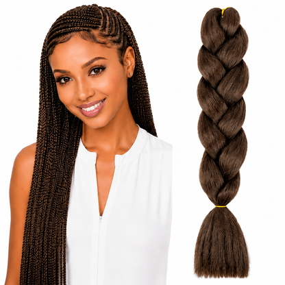 X-Pression Ultra Braids Non-Stretched Kanekalon Braiding Hair 82"