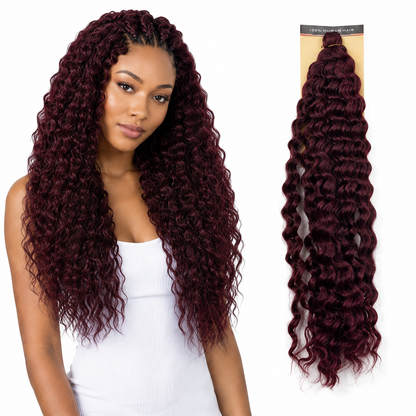 Kuknus Synthetic Deep Twist Bulk Braids 20"