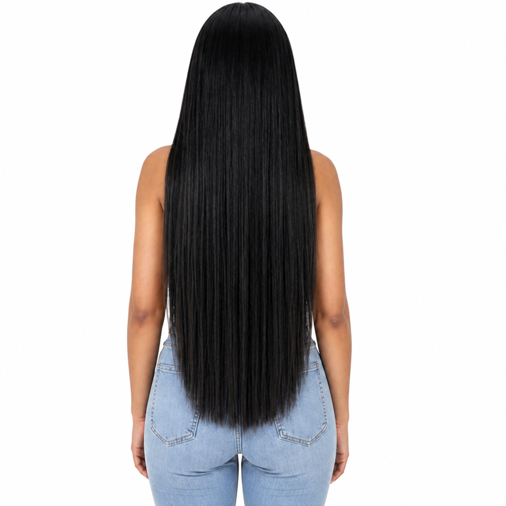 Ei Brazilian 100% Unprocessed Virgin Brazilian Human Hair Style: Straight (Natural Color)
