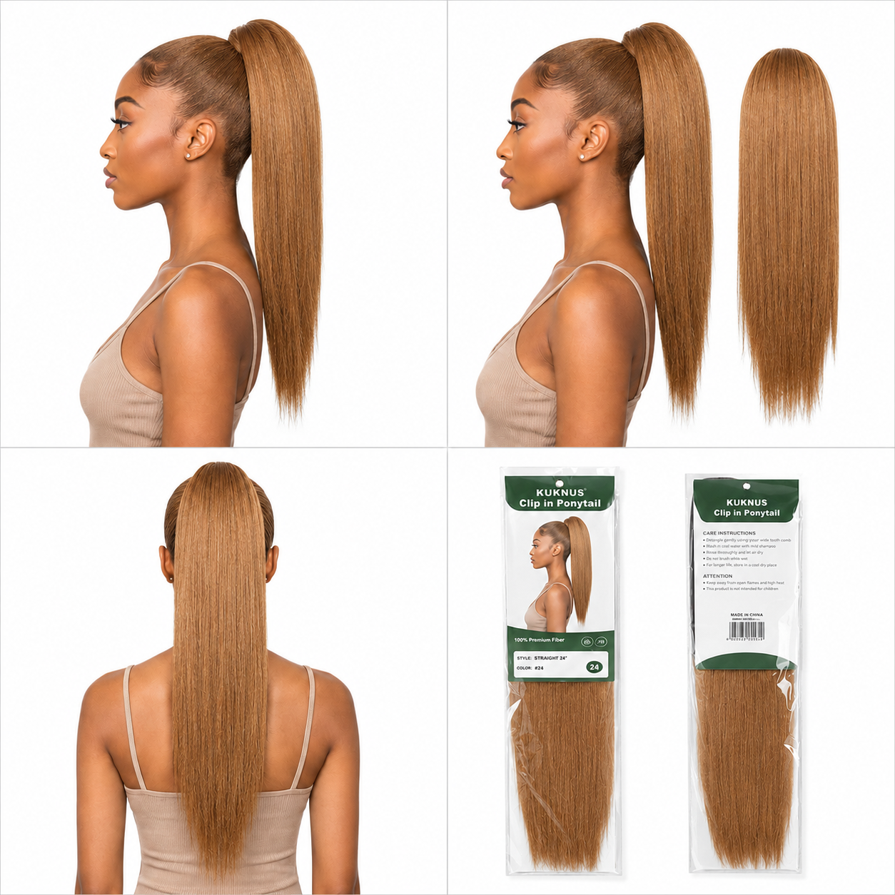 Kuknus Ponytail Style London Girl 18&