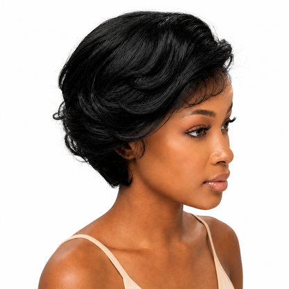 Kuknus Sundas - Synthetic Lace Front Wig with Natural Baby Hairline