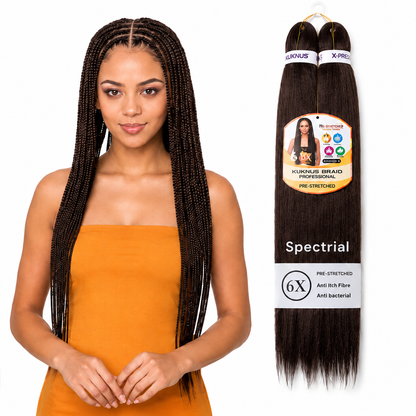Kuknus Braids 6X Value Pack Pre-Stretched 26"