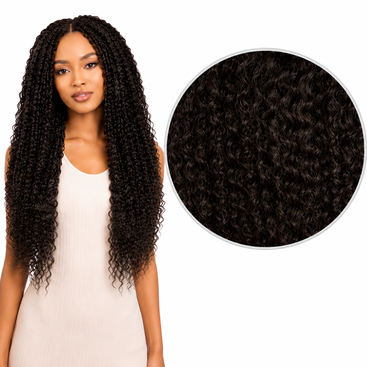 Sleek Fashion Idol 101 Synthetic Classic Brazilian Hair - Bolivie Natural Weave 20"
