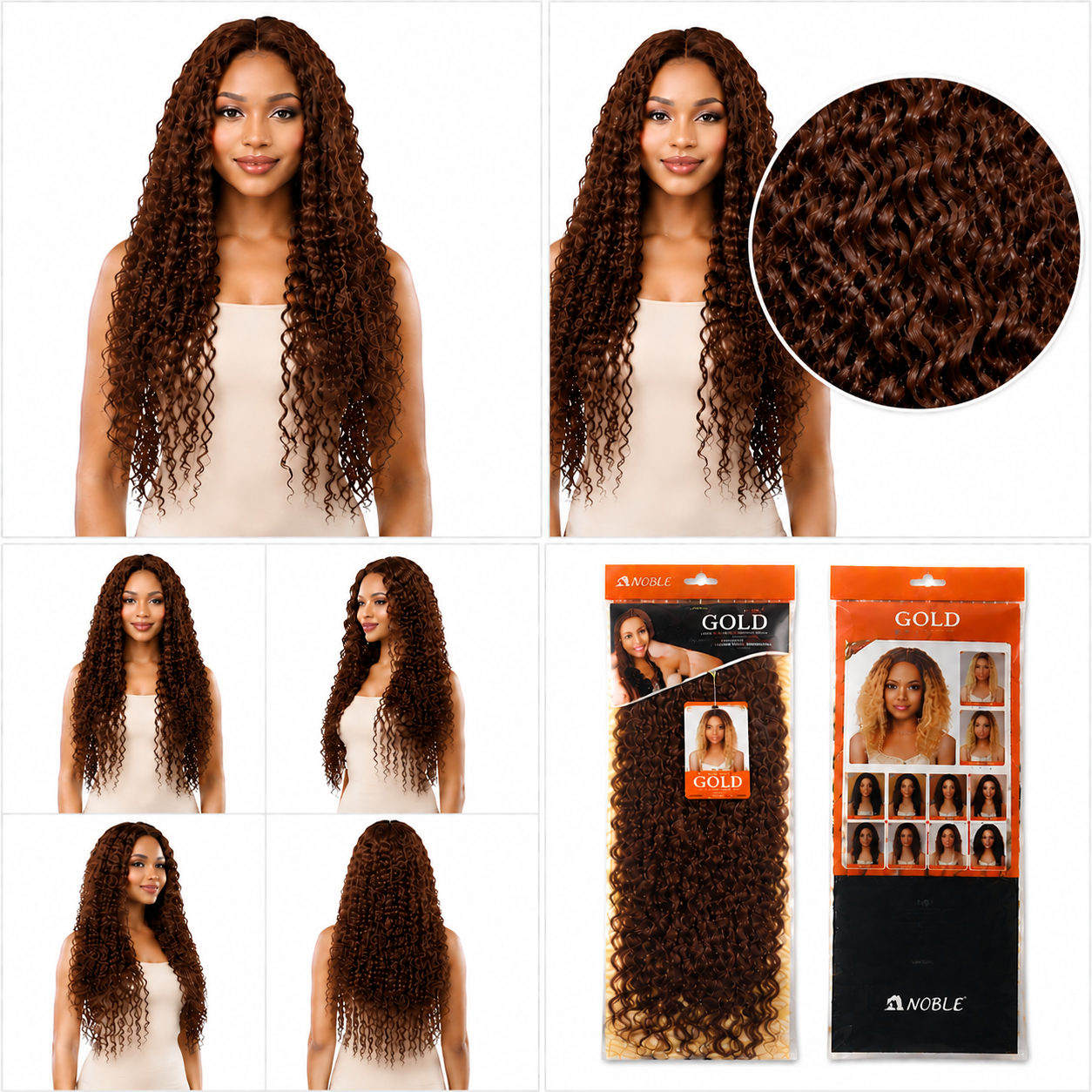 Sleek Noble Gold Gypsy Weaves 3pc