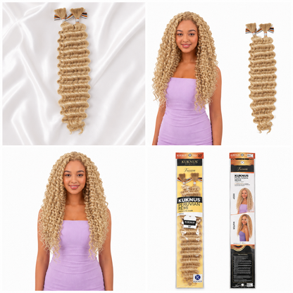 Kuknus Style Peruvian Remi Boho Deep Twist Synthetic Bulk