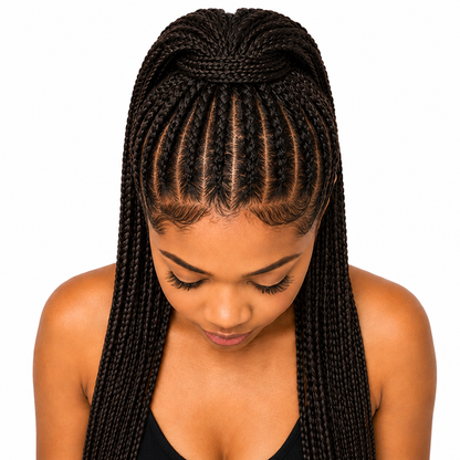 X-Pression Pre-Stretched Braiding Hair 2X Pack, 24"