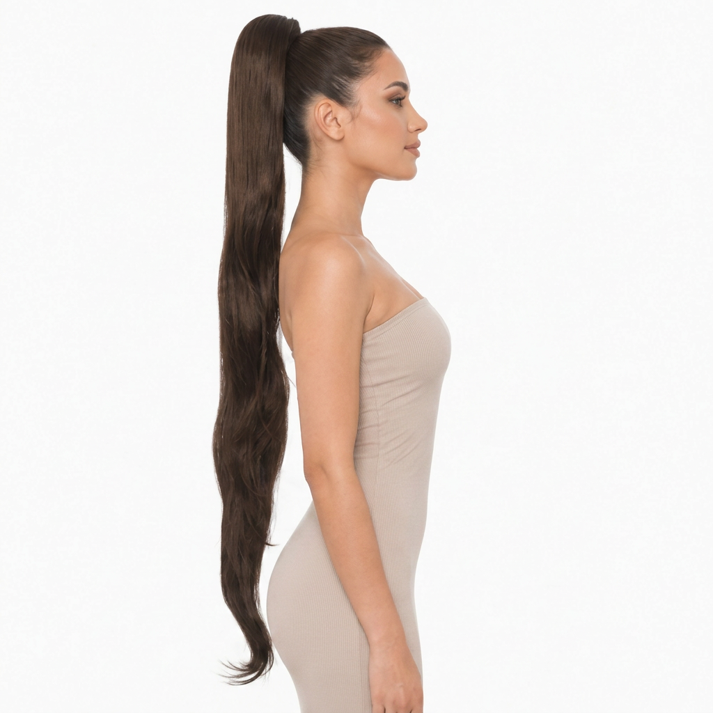 Kuknus Synthetic Bombay Girl Ponytail 32"
