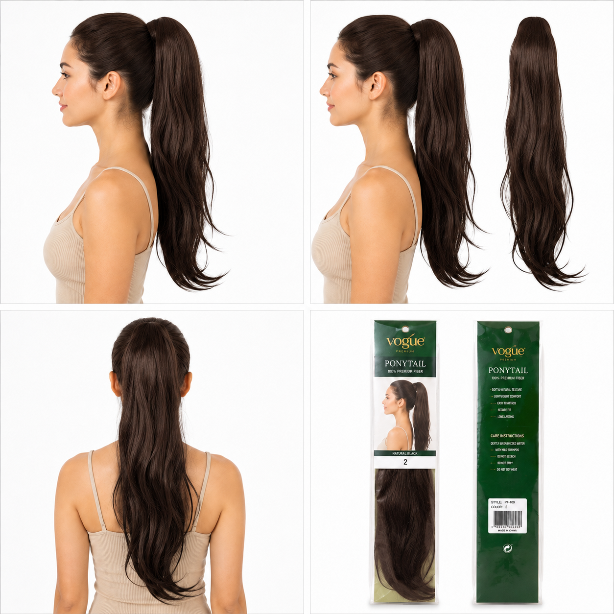 Kuknus Ponytail Style Bombay Girl