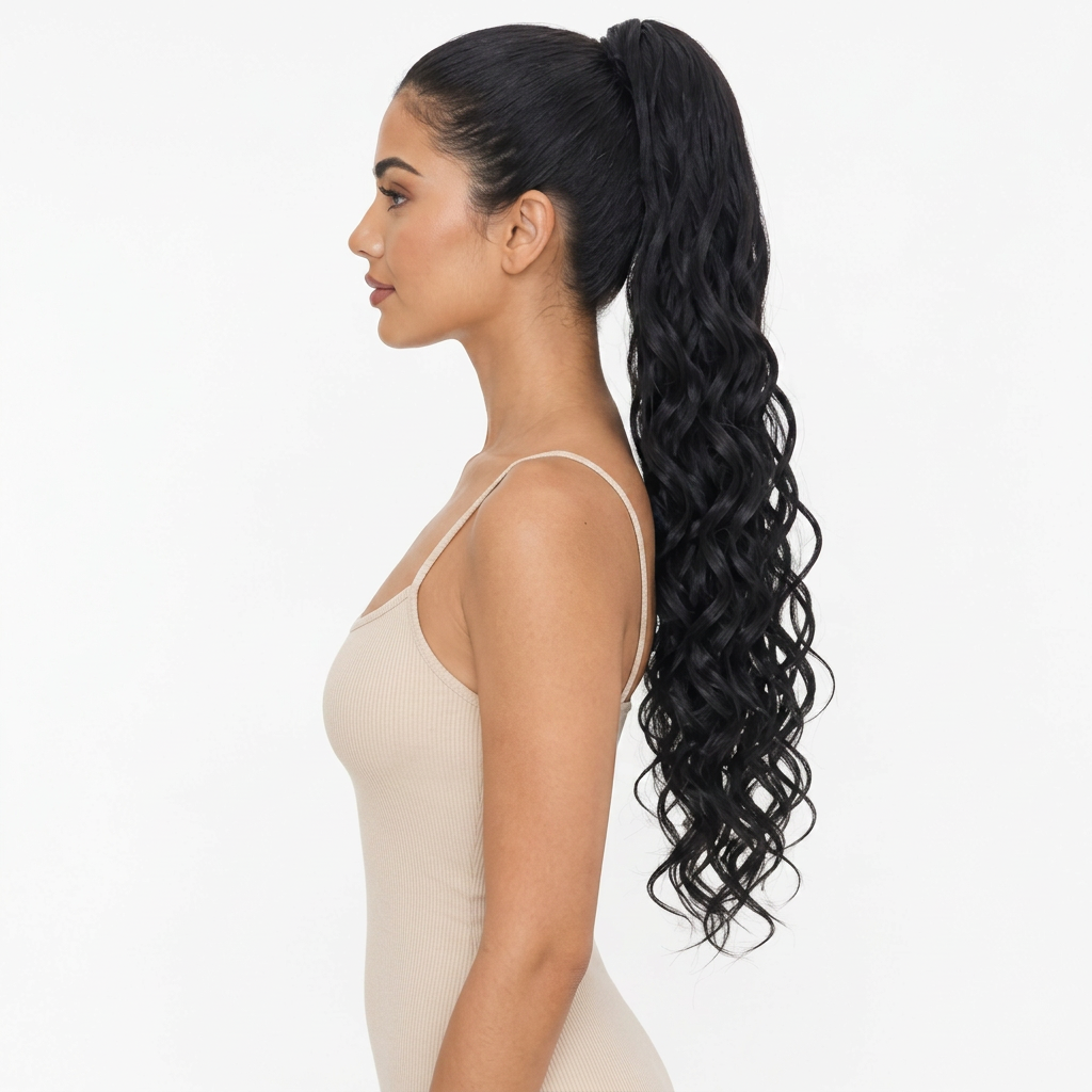 Kuknus Synthetic Jersey Girl Ponytail 26"