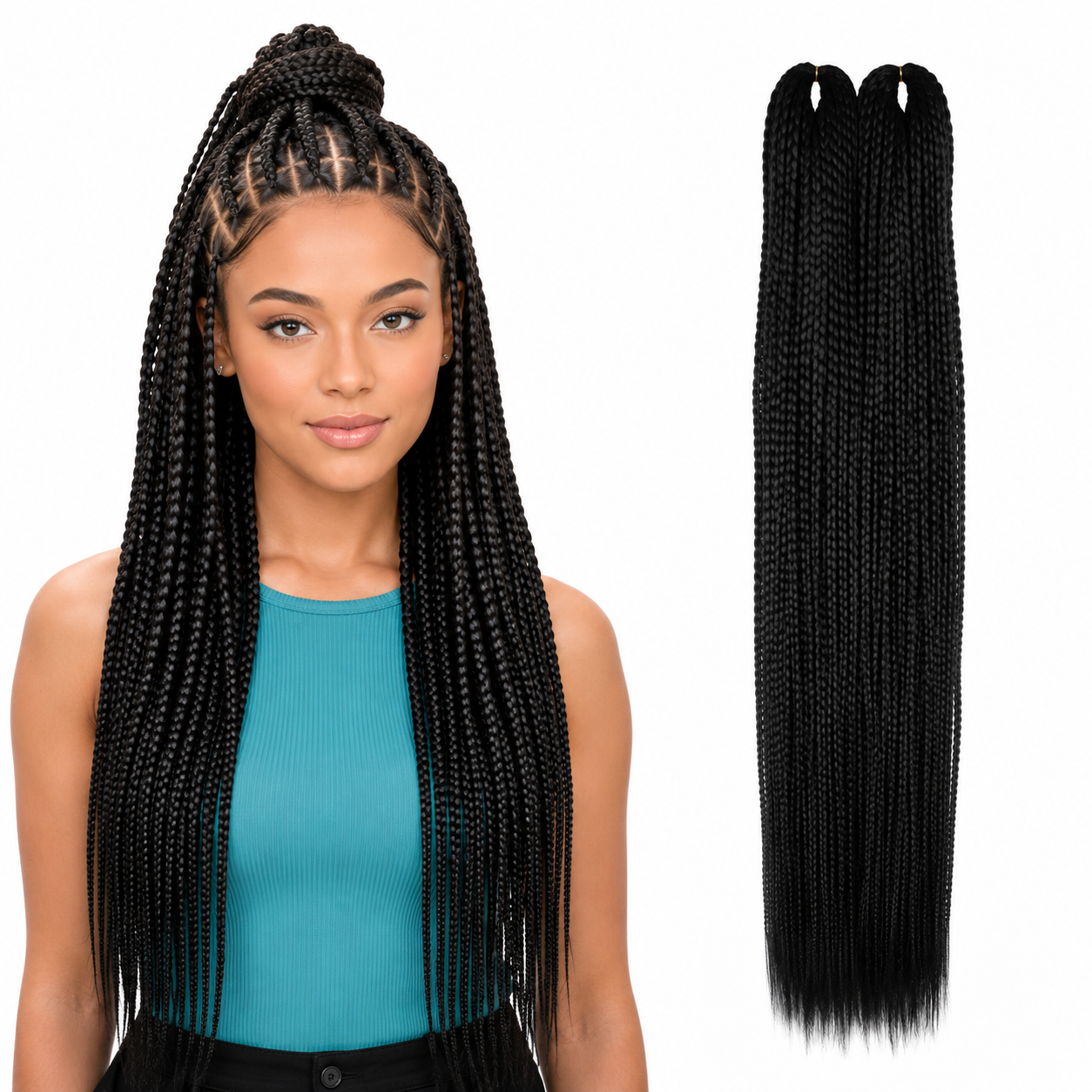 Kuknus Braids 2x Value Pack Pre-Stretched 26"