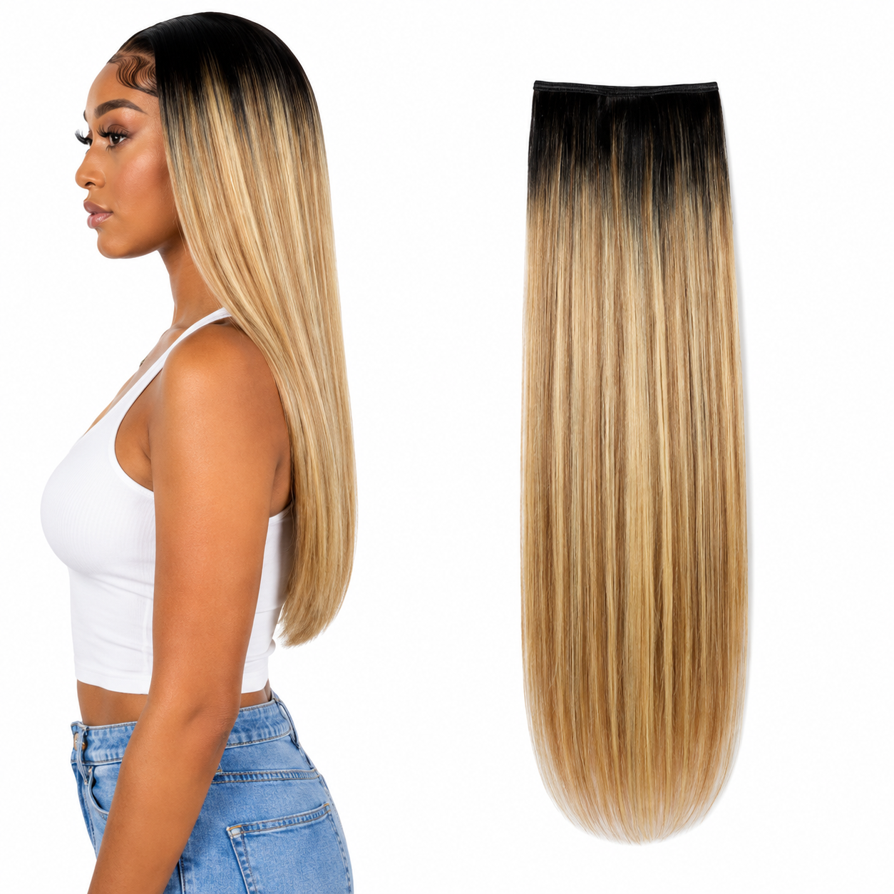 Ei Brazilian Unprocessed Straight Human Hair Wave