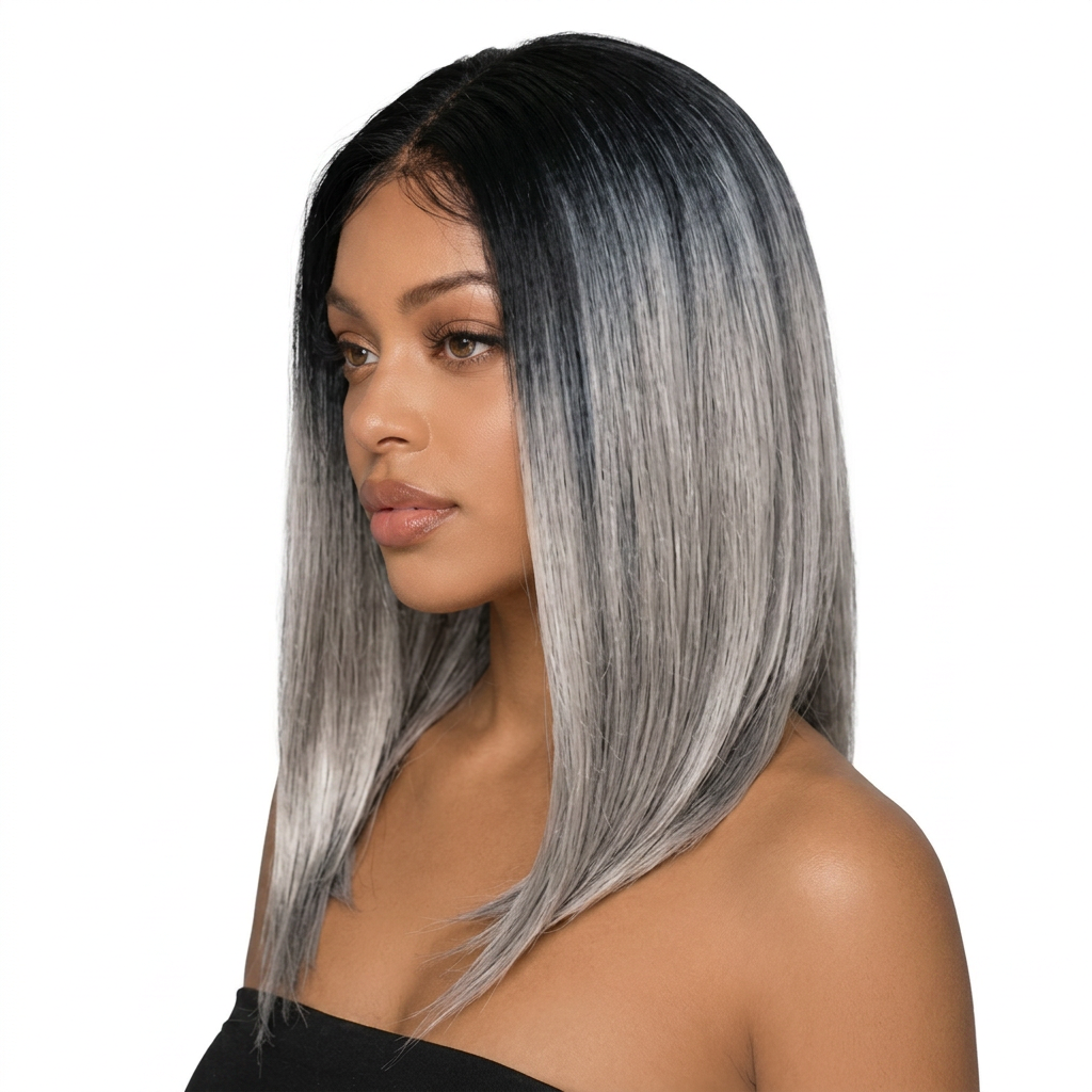 Kuknus Zeemal - Synthetic Lace Front wig with Natural baby Hairline