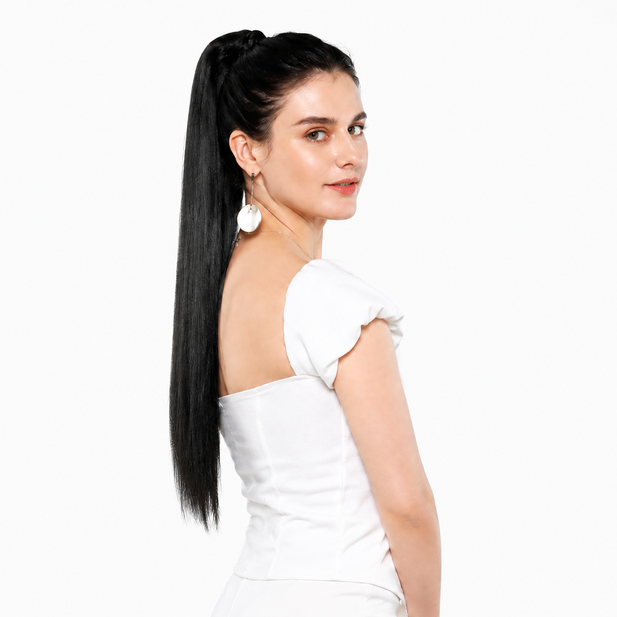 Kuknus Synthetic London Girl Ponytail 22&