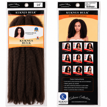 Kuknus Style Baby Marley Braid Bulk Synthetic Hair 14