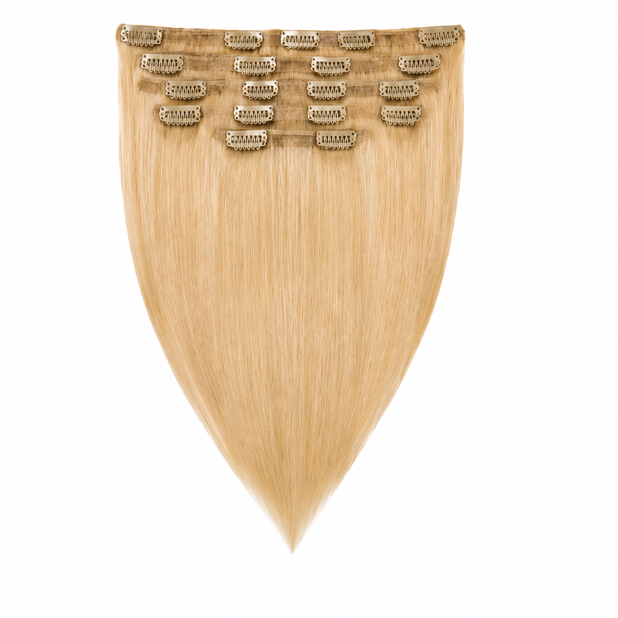 Darbro Doja Silk Press Straight Clip-In Synthetic Hair Extensions 18"