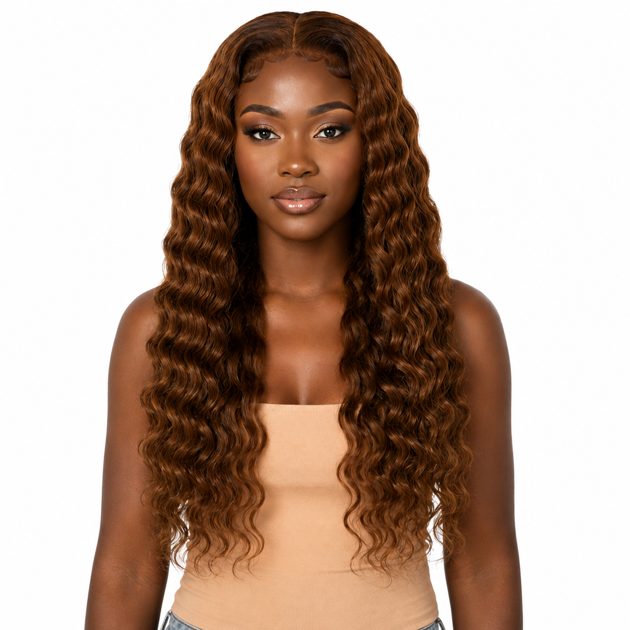 Ei Brazilian 100% Unprocessed Virgin Brazilian Human Hair Extension Deep Wave Natural