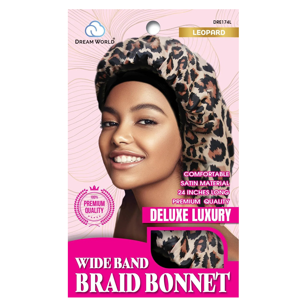 Dream World W-Wide Band Braid Bonnet XL